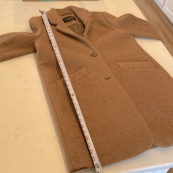 Marc New York Pressed Bouclé Wool Coat Size 10 - Picture 8 of 10
